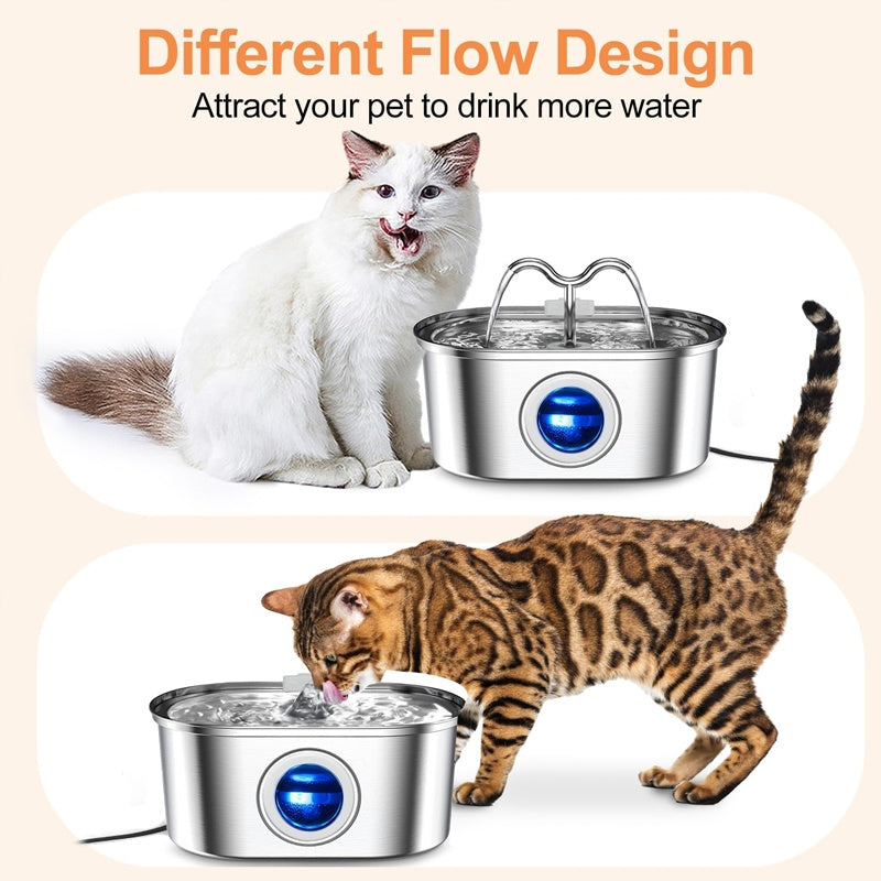 3.2L Pet Water Dispenser - Stainless Steel